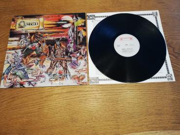 Omen  ‎– Battle Cry 1984 Roadrunner Records ‎– RR 9818 Pressung VG/VG+